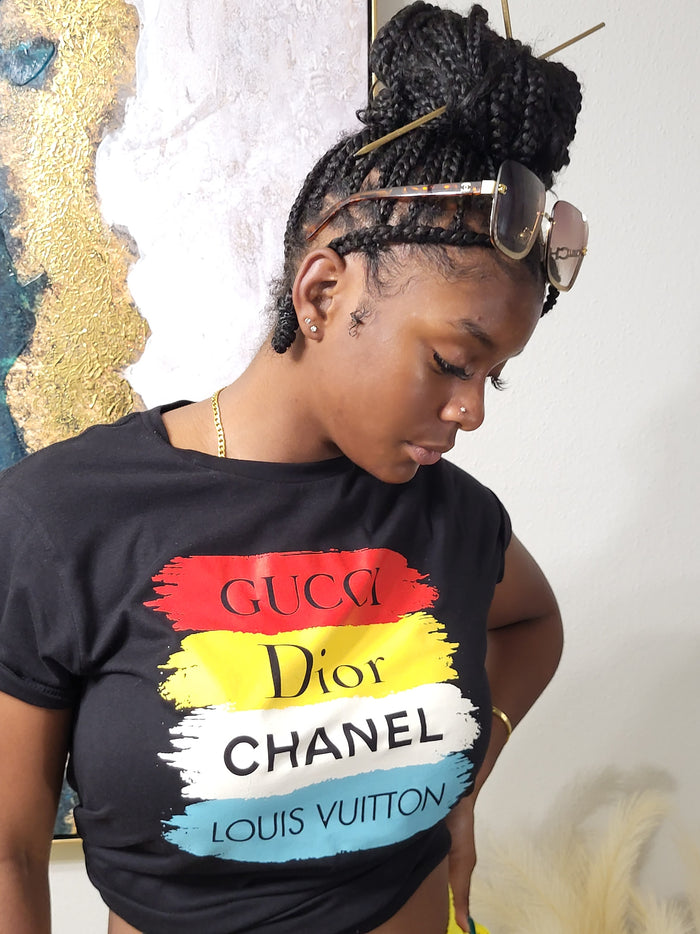 Splashes Of Designer T-Shirt