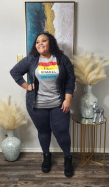 Cozy Dayz "Denim" Stoned Washed 2pc Set
