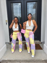 Pastel Vibes Cargo Pants