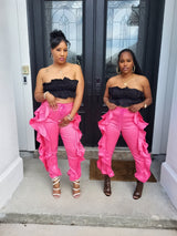 Pink Fancy Pants Joggers