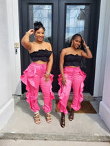 Pink Fancy Pants Joggers