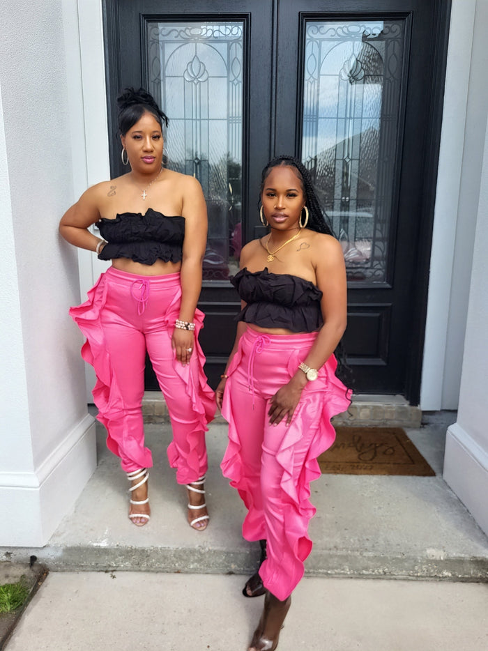 Pink Fancy Pants Joggers