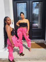 Pink Fancy Pants Joggers