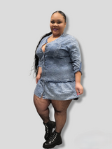 Blossom Stone Washed Dress