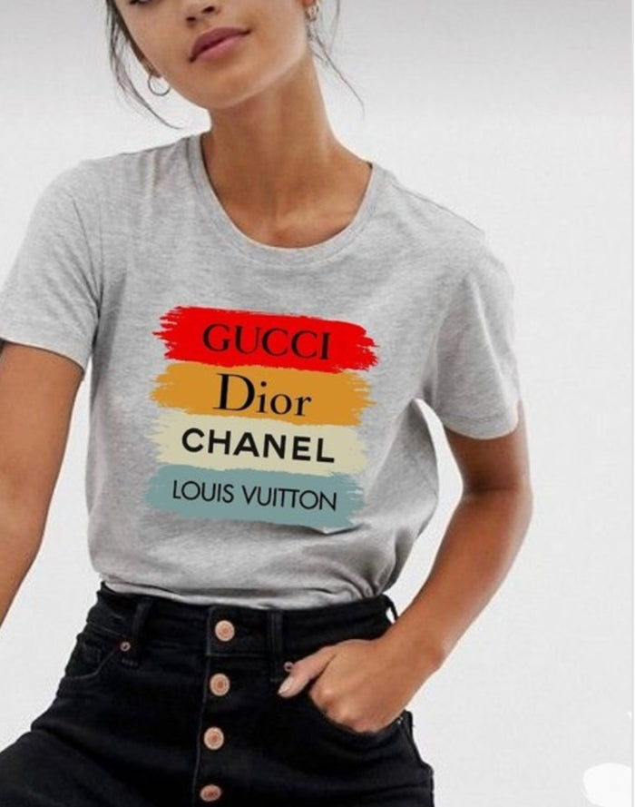 Splashes Of Designer Plus Size T-Shirt
