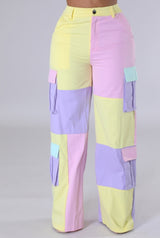 Pastel Vibes Cargo Pants
