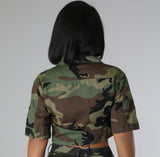 Sexy Soldier Babe Top