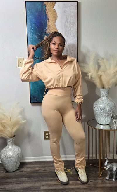 When The Wind Blows "Beige" 2pc Set