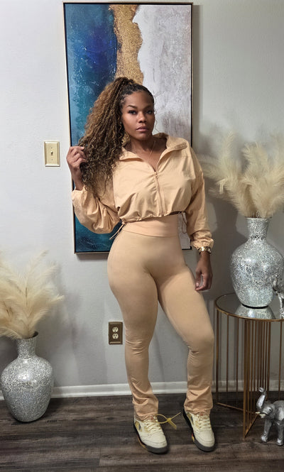 When The Wind Blows "Beige" 2pc Set