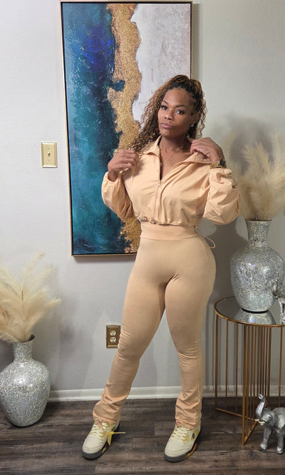 When The Wind Blows "Beige" 2pc Set