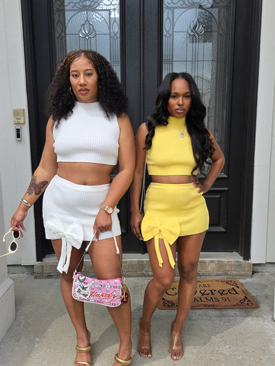 "Bow Bliss" Yellow Set