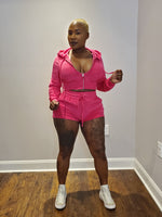 Hot Pink 2pc Very Terry Set