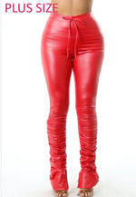 Sexy Love Faux Leather Pants